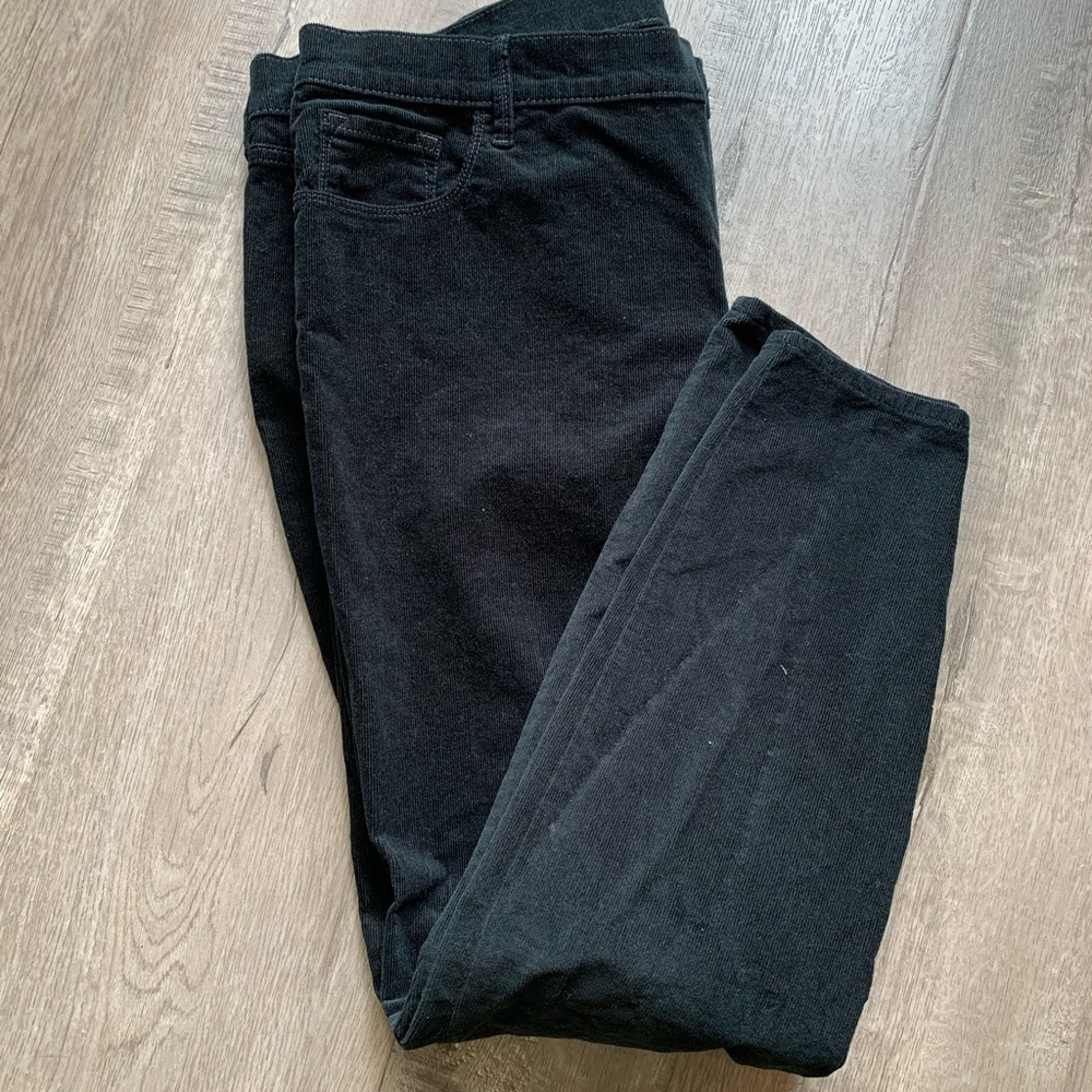 Old Navy Black Corduroy Pants